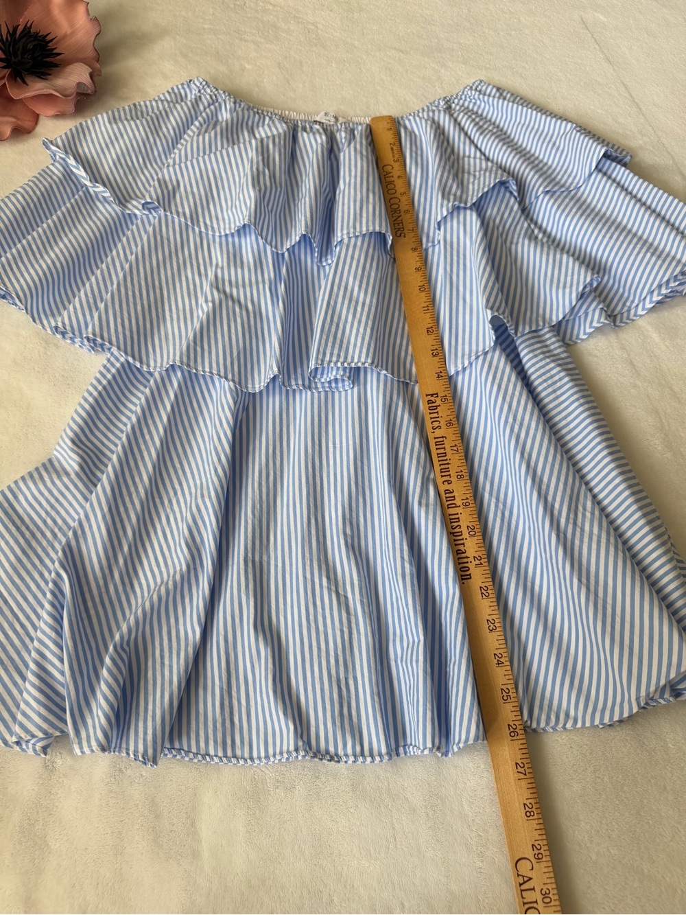 TOME Collective TIERED RUFFLE DRESS size 4 - Picture 6 of 11
